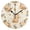 Black Needle, variant on 10" Artistic Round Wall Decorative Desk Clock Wall Clock Home Decor Cute Capybara Yoga Poses