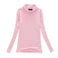 thumbnail image 1 of Femmes à Manches Longues Col Roulé Équipage Stretch T-Shirt Couche Top, 1 of 6