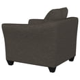 thumbnail image 6 of Salizar Upholstered Flared Arm Accent Chair Charcoal Grey, 6 of 12