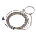 thumbnail image 2 of Rosca de termopar Alta sensibilidad Amplio rango de medición 0-400 °C Sonda controladora de temperatura de varios tamaños para la industria 4 metros, 2 of 5