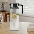 thumbnail image 6 of Luoshdecor Plastic Pitcher with Lid 1.1L, Fridge Water Jug Beverage Container for Cold Drinks, Coffee, Juice, Tea, 6 of 6