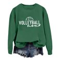 thumbnail image 3 of Toimothcn Womens Sweatshirt Oversized Volleyball Letter Printed Hoodies Crewneck Long Sleeve Warm Loose Fit Sweatshirts Back To School Clothes, 3 of 3