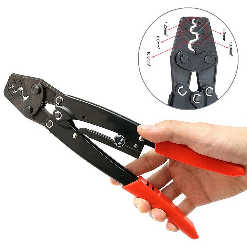 1.25-16Mm² Cable Battery Lug Plug Crimping Crimper Tool Terminal