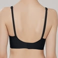 thumbnail image 4 of Sous-vêtements à Rayures Douces en Gelée Sans Marque pour Femmes Sans Anneau Bretelles Doubles Fixes Quatre Boucles Rassemblées pour Collecter par Pass Anti-Affaissement, 4 of 5