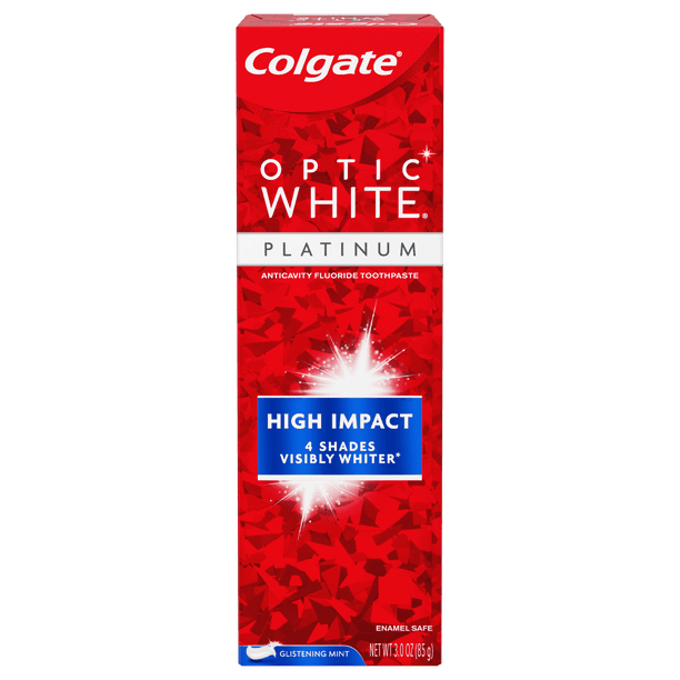 Colgate Optic White High Impact White Whitening Toothpaste - 3 Ounce 