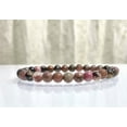 thumbnail image 3 of K-KED Wholesale Lot 6 Pcs Rhodonite 6mm 7.5” Crystal Healing Stretch Bracelet, 3 of 4