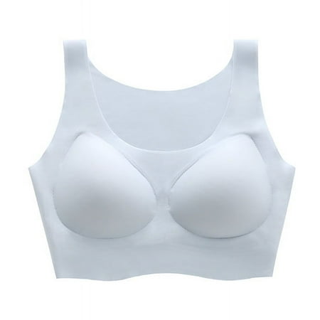 Latex No Steel Rings Nursing Bra Jelly Soft Support Seamless Comfortable Sports Underwear for Women