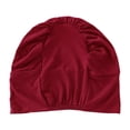 thumbnail image 1 of Cubierta de turbante de turbante musulmán Cabeza Cabezas envoltura Rojo, 1 of 9
