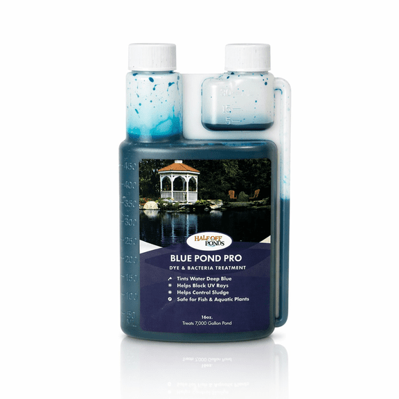 Half Off Ponds Blue Pond Pro, 16 oz Bottle Pond Treatment