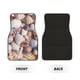 thumbnail image 2 of Fotbe Sea Shells Juego de 4 Tapetes para Auto con Estampado – Alfombrillas de Goma Reforzada, Diseño Antideslizante, Protección para Todo el Año – Vehículos, Autos, Camionetas y SUVs, 2 of 7