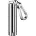 thumbnail image 1 of Titanium Small Pill Holder Keychain   Portable Pill Case  Pocket Pill Box Container Carrier to Hold Pills  Vitamins  Fish Oil  Supplements, 1 of 6