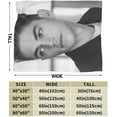 thumbnail image 3 of Hero Fiennes Tiffin Blanket Bedding Fleece Blanket Soft Throw Blankets Lightweight Anti-Static Blanket - 3 Sizes, 3 of 5