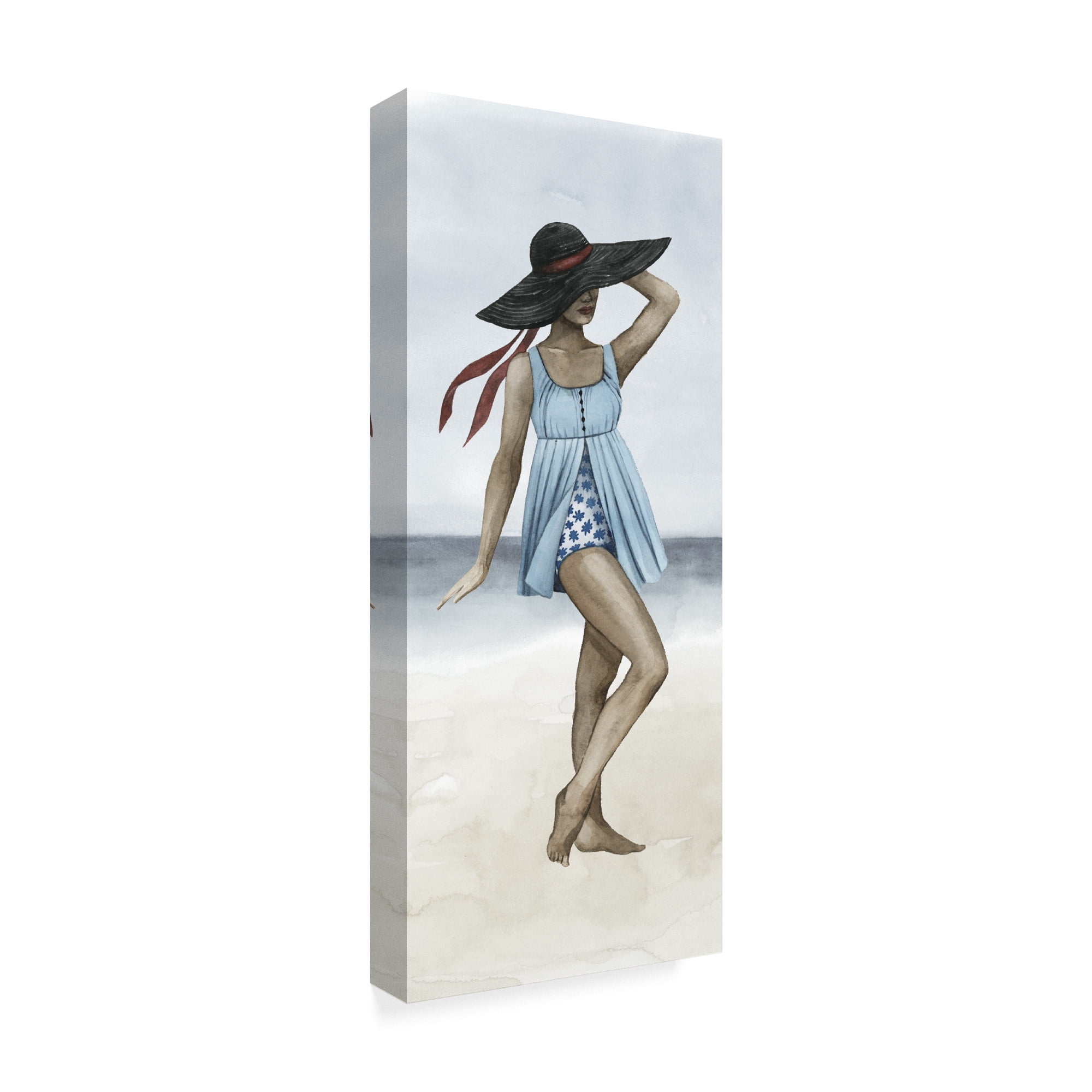 Trademark Fine Art 'Beach Beauty IV' Canvas Art by Grace Popp