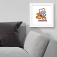 thumbnail image 4 of Gallery Pops Sanrio Keroppi - Keroppi Sticker Graphic Wall Art, White Framed Version, 12" x 12", 4 of 5