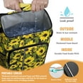 thumbnail image 2 of Travel Cooler Bag - Sunflower Camping Beer Cooler Backpack with Bottle Opener- Waterproof Insulated Picnic Backpacks - Cooler Bag for Beach, 2 of 6