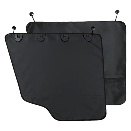 2Pcs Car Door Protector Oxford Cloth Scratch Resistant Guard Cover for Pet Dog Wear Resistant Door Protector