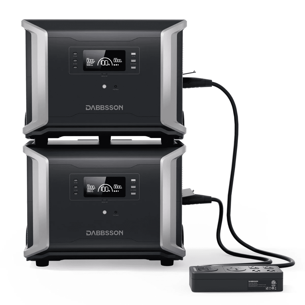 DABBSSON Power Equipment 120V RV Parallel Kit, A35S for Linking Two 3600 Watt or Higher Solar Generators