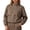 Coffee, variant on Womens T Shirt Windproof Running Sport Coat Stand Up Collar Beachwear for Women,Black,XL