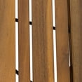thumbnail image 3 of Foldable Wood Side Table - Slat Top For Sophisticated Look, 15.91”h X 22.09”w 13.35”d, Finish Style A Modern Aesthetic, Foldable, 13.35”d 15.91”h,, 3 of 6