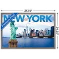 thumbnail image 3 of Welcome to NYC Wall Poster, 22.375" x 34", Framed, 3 of 3