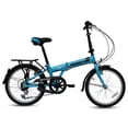 thumbnail image 1 of Bicicleta Urbana Electrobike Fold Azul R20, 1 of 3