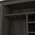 thumbnail image 7 of Bar Cabinet, One Open Drawer, One Open Shelf, Carbon Espresso, 7 of 7