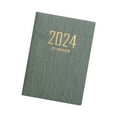 thumbnail image 5 of figatia 2024 Planner Notebook Learning Notebook Monthly Planner Notepad Diary Journal Calendar Book Record Book Daily Planner Undated Green, 5 of 8