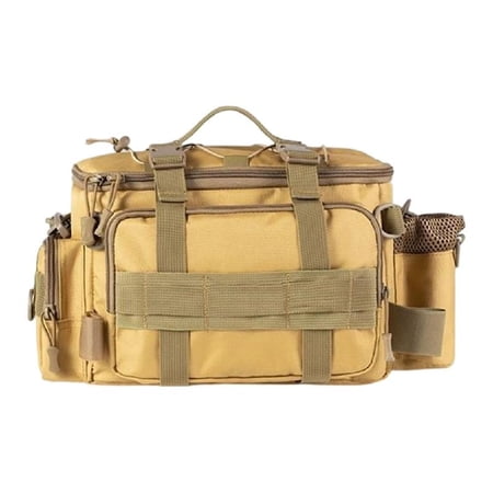 Oxford Cloth Fishing Tackle Bag Fishing Gear Storage Bag Multipockets Carrying Pouches Fishing Accessoris