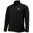thumbnail image 2 of Men's Dunbrooke Black New Orleans Saints Big & Tall Sonoma Softshell Full-Zip Jacket, 2 of 4