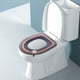 thumbnail image 5 of Accesorios de baño Tapa de inodoro engrosada Junta doméstica para las cuatro estaciones Tapa de inodoro de invierno Alfombrilla de inodoro lavable Tapa de inodoro Asiento de inodoro, 5 of 6