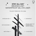 thumbnail image 3 of Delineador de ojos en gel resistente al agua Stay All Day Smudge and Set - Stingray Black de Stila para mujeres - Delineador de ojos de 0,012 oz, 3 of 6