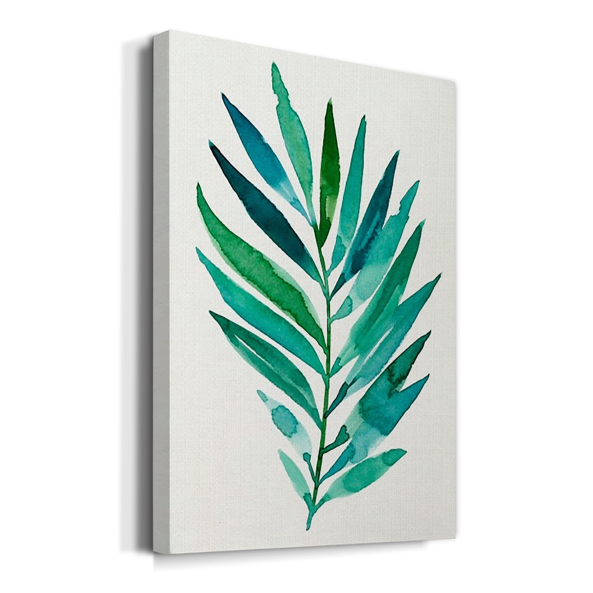 Palm Frond Flow I Premium Gallery Wrapped Canvas - Ready to Hang