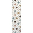 thumbnail image 5 of JONATHAN Y SANTA THERESA 2 x 8 Runner Rug, Astrid Retro Trellis - Multi/Cream, SNT103A-28, 5 of 7