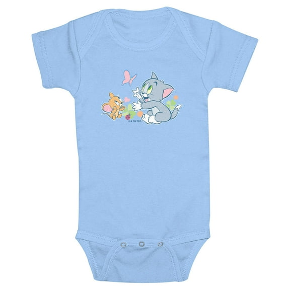 Infant's Tom and Jerry Cute Babies Bodysuit
