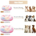 thumbnail image 2 of Dog Bed Calming Dog Beds for Small Medium Large Dogs - Round Donut Washable Dog Bed, Anti-Slip Faux Fur Fluffy Donut Cuddler Anxiety Cat Bed, 2 of 7