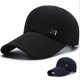 thumbnail image 5 of Gorra de béisbol para hombre con visera de lona con ala alargada tipo sándwich, gorra deportiva con protección solar y protección solar para pescar, 5 of 6