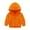Orange, variant on Boys Hoodie Kids Orange Full Zipper Hooded Long Sleeve Hooded Sweatshirt Top Winter Clothes 5-6 Years Old Boy Clothes Boys Girls Fashion
