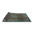 thumbnail image 2 of Ahgly Company Indoor Rectangle Persian Light Blue Traditional Area Rugs, 2' x 5', 2 of 4
