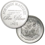 1 oz Silver Round - Johnson Matthey (Freedom, The American Way)