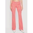 thumbnail image 3 of Women's Striped Fold Over Flare Pants, 3 of 4
