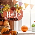 thumbnail image 4 of Decoración de calabaza colgante de Acción de Gracias para el jardín de la casa de campo (amarillo 40*40cm), 4 of 6