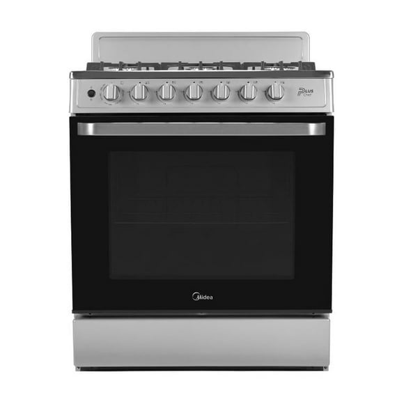 Estufa Midea 30 Pulgadas Silver Copete