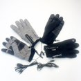 thumbnail image 2 of Guantes de pesca eléctricos USB de 5 dedos con pelo completo para llevar en caliente Express Brother, guantes cálidos de invierno con dedos desnudos, pantalla táctil, deportes, 2 of 6