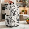 thumbnail image 5 of FOR U DESIGNS Rose Leaves Print Washable Blender Dust Cover with Pockets Durable, Slip-On, Reusable, with 2 Side Pockets, Fits Kitchen Counter Storage, 5 of 7