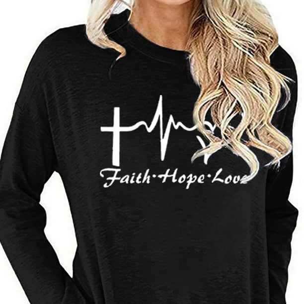 Jersey gráfico para mujer, sudadera con bolsillo, camiseta de manga larga para mujer, sudadera informal de alta capacidad