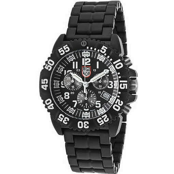 Luminox Luminox Men's Colormark 3080 Series Chrono Black Rubber And