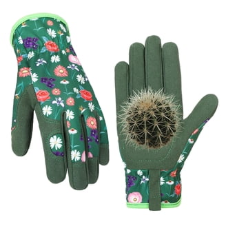 Expert Gardener Youth Knit Wrist Glove with Chicken Print, Nitrile Coating  for Kids Gardening - Walmart.com