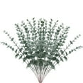 thumbnail image 6 of HAMPPLIES Real Touch Eucalyptus Stems Dark Green 24Pcs 15X1.8In, 6 of 8