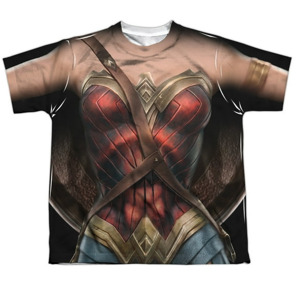 Wonder Woman Movie - Wonder Uniform - Youth Short Sleeve Shirt - X-Large