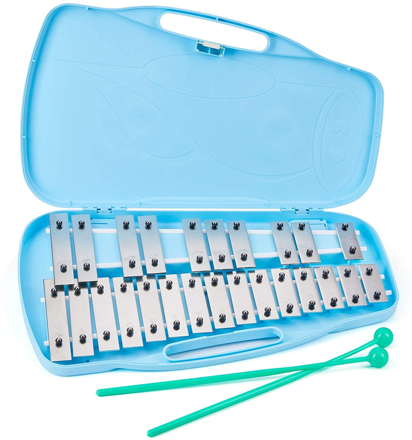 Silvtar Professional Glockenspiel 25 note Xylophone kids musical